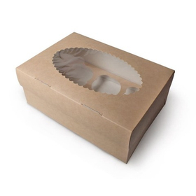 Упаковка для 6 капкейков двусторонняя Pasticciere 25х17х10 см