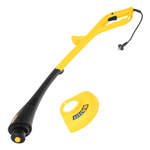 Триммер электрический TE-350, 350 Вт, 260 мм, катушка полуавтомат Denzel