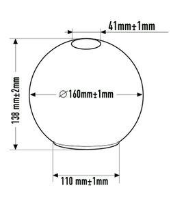 Плафон стеклянный 33 идеи  S.17.AM