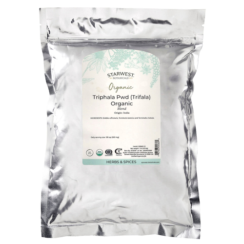 Starwest Botanicals, органическая смесь трифалы в порошке, 453,6 г (1 фунт)