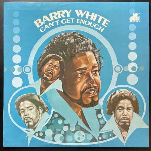 Barry White ‎– Can't Get Enough (Англия 1974г.)