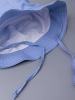 Панама детская летняя на завязках пляжная