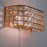 Citilux Портал CL324402 Бра хрустальное с выключателем Золото