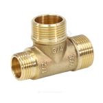 Тройник латунь переходной Ду 15х20х20 (1/2"х3/4"х3/4") НР/НР/НР VALFEX VF.131.L.034