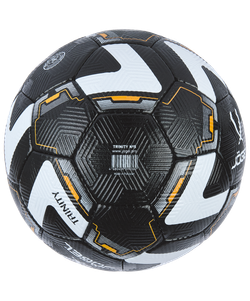 Мяч футбольный Trinity №5, черный/белый