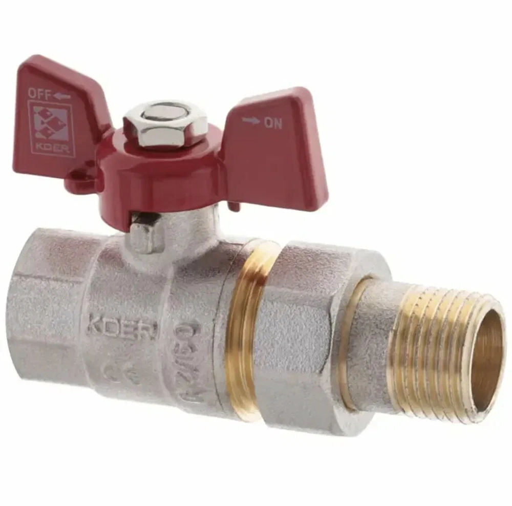 Кран шар. с америк.  1/2"ВН б. KOER PN40