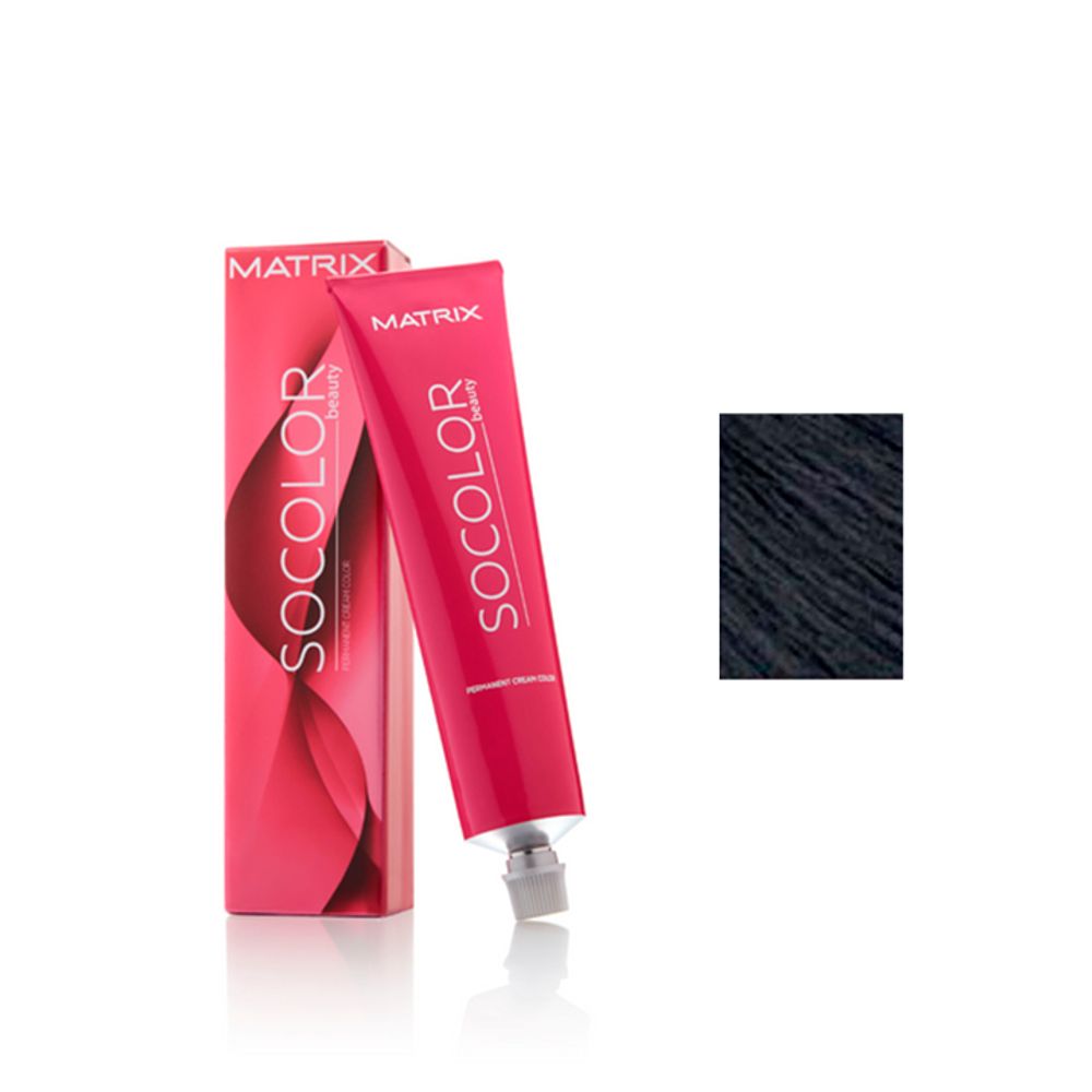 MATRIX SoColor Pre-bonded Permanent 1A, 90 мл