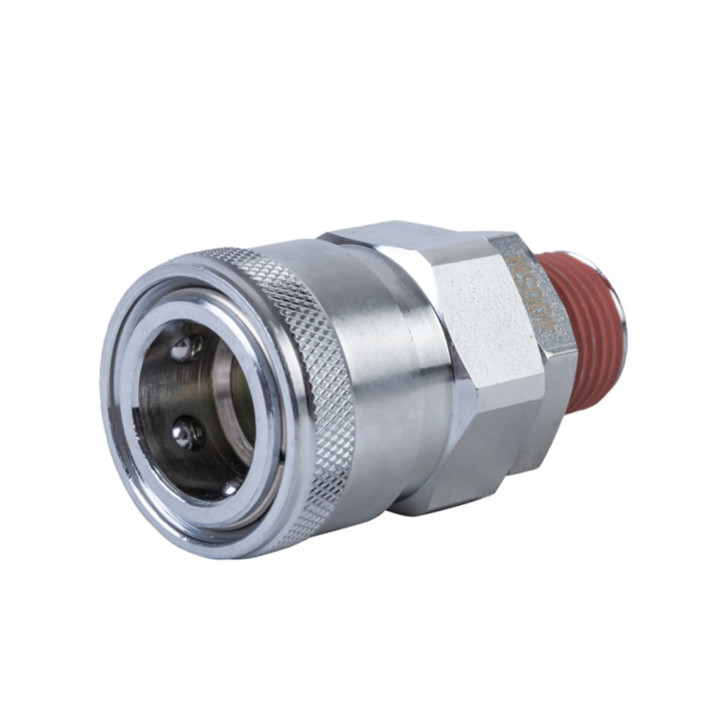 WDK-400SM Штекер быстроразъемного соединения высокой пропускной способности, с резьбой M 1/2"