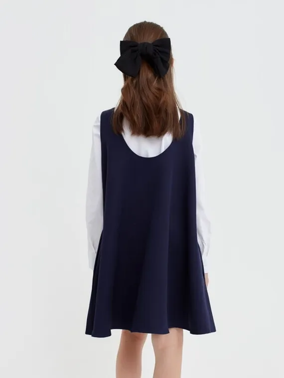 Сарафан для девочки MINAKU, цвет синий, рост 122 см