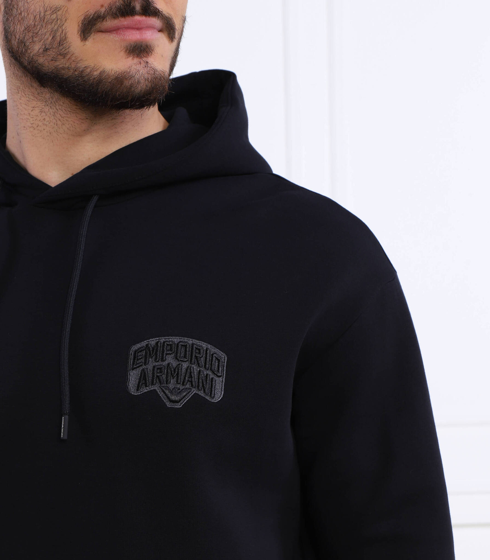Худи Emporio Armani - темно-синий(3R1MBG 1JHSZ)