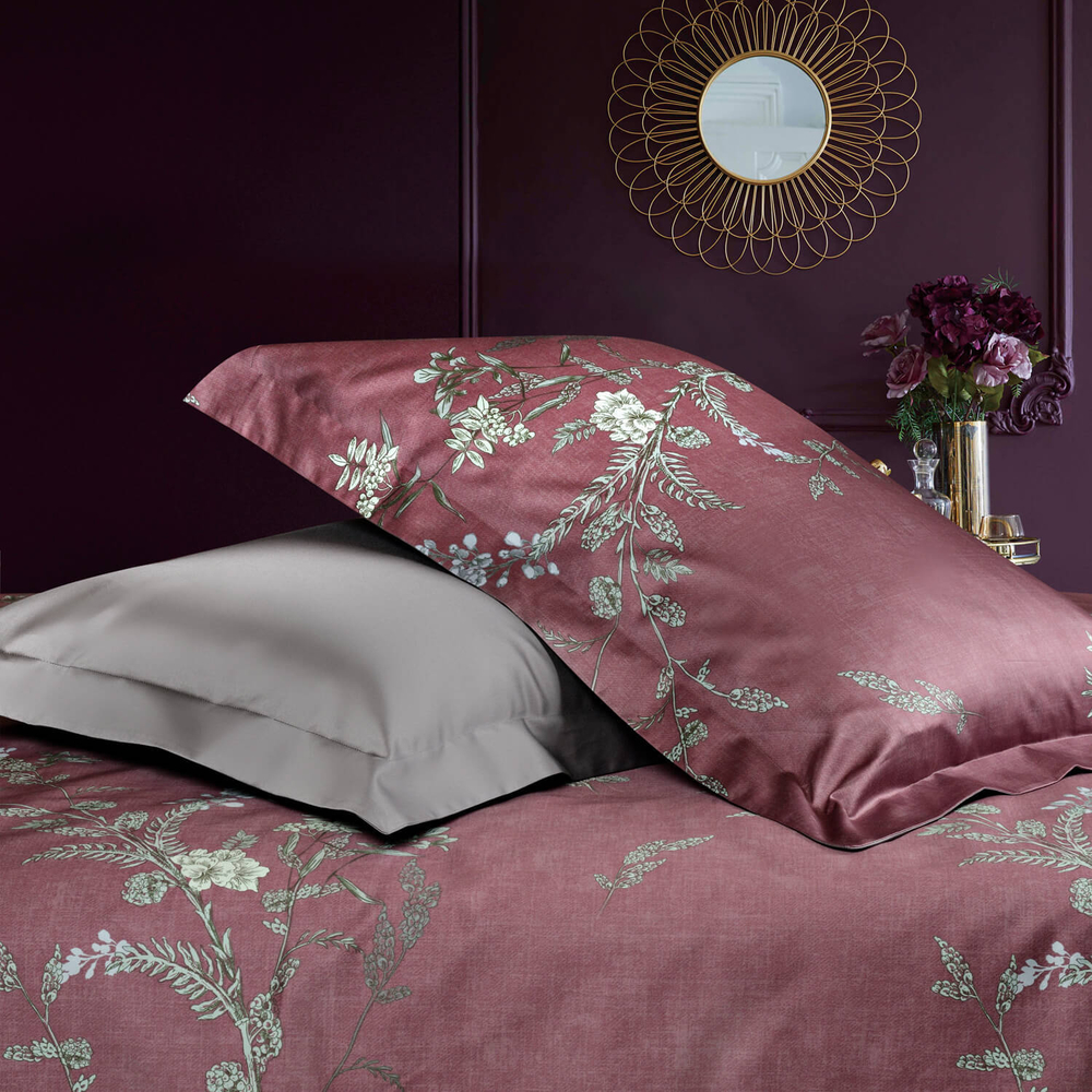 Наволочки 2шт 50x70+5 Sharmes Scarlett с принтом