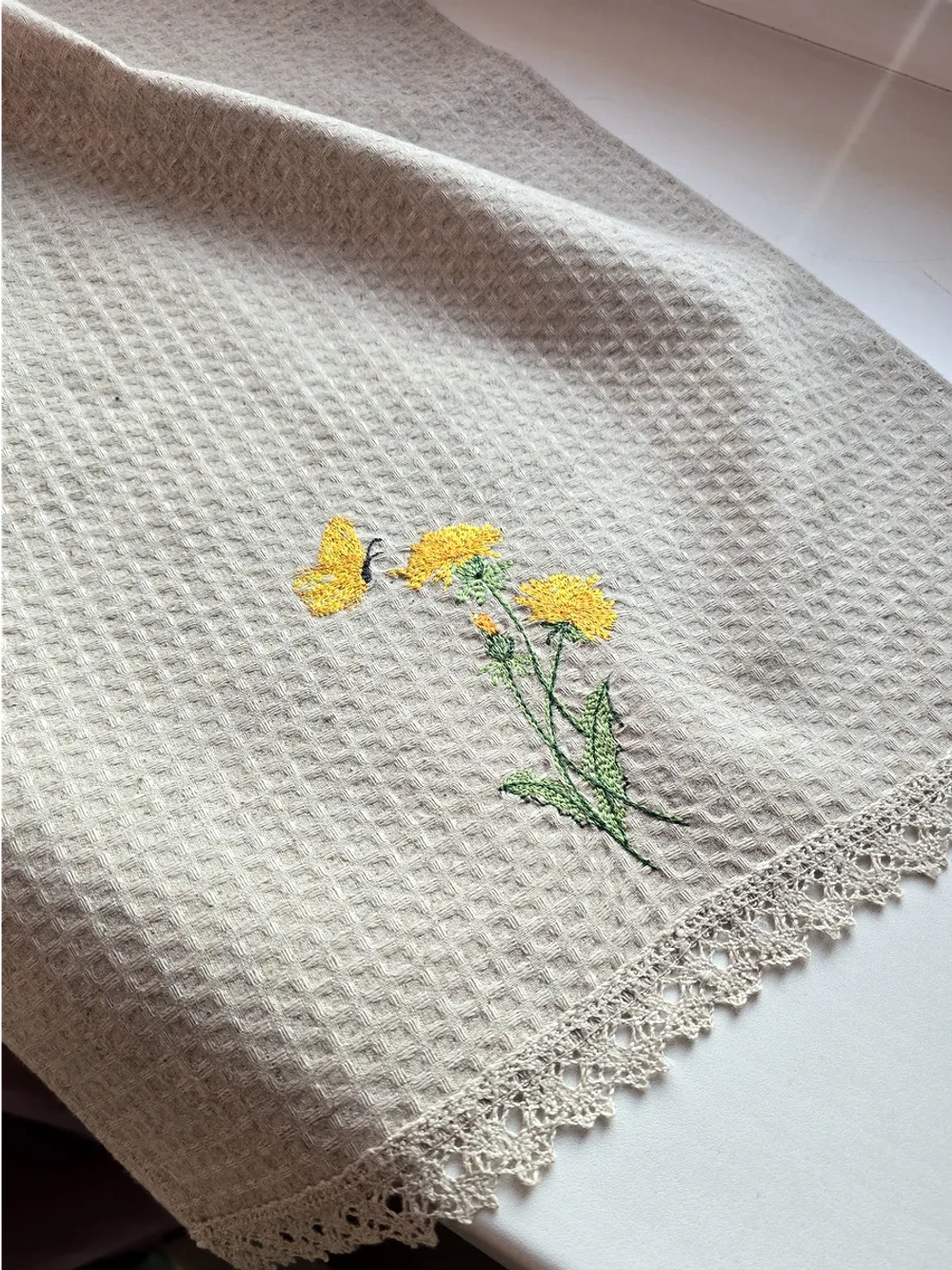 Полотенце для кухни "Одуванчик"