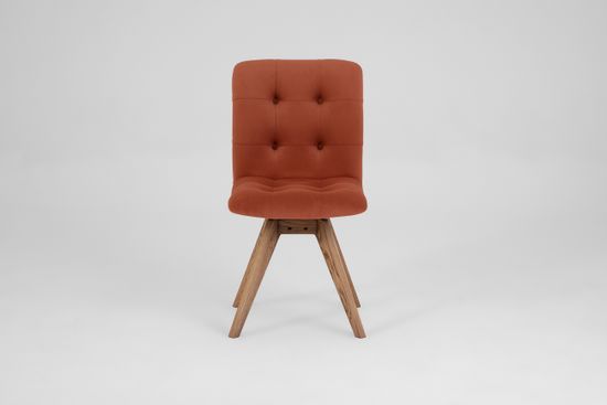 Стул Орландо (дуб/201 Белая эмаль/ткань MODUS 18)