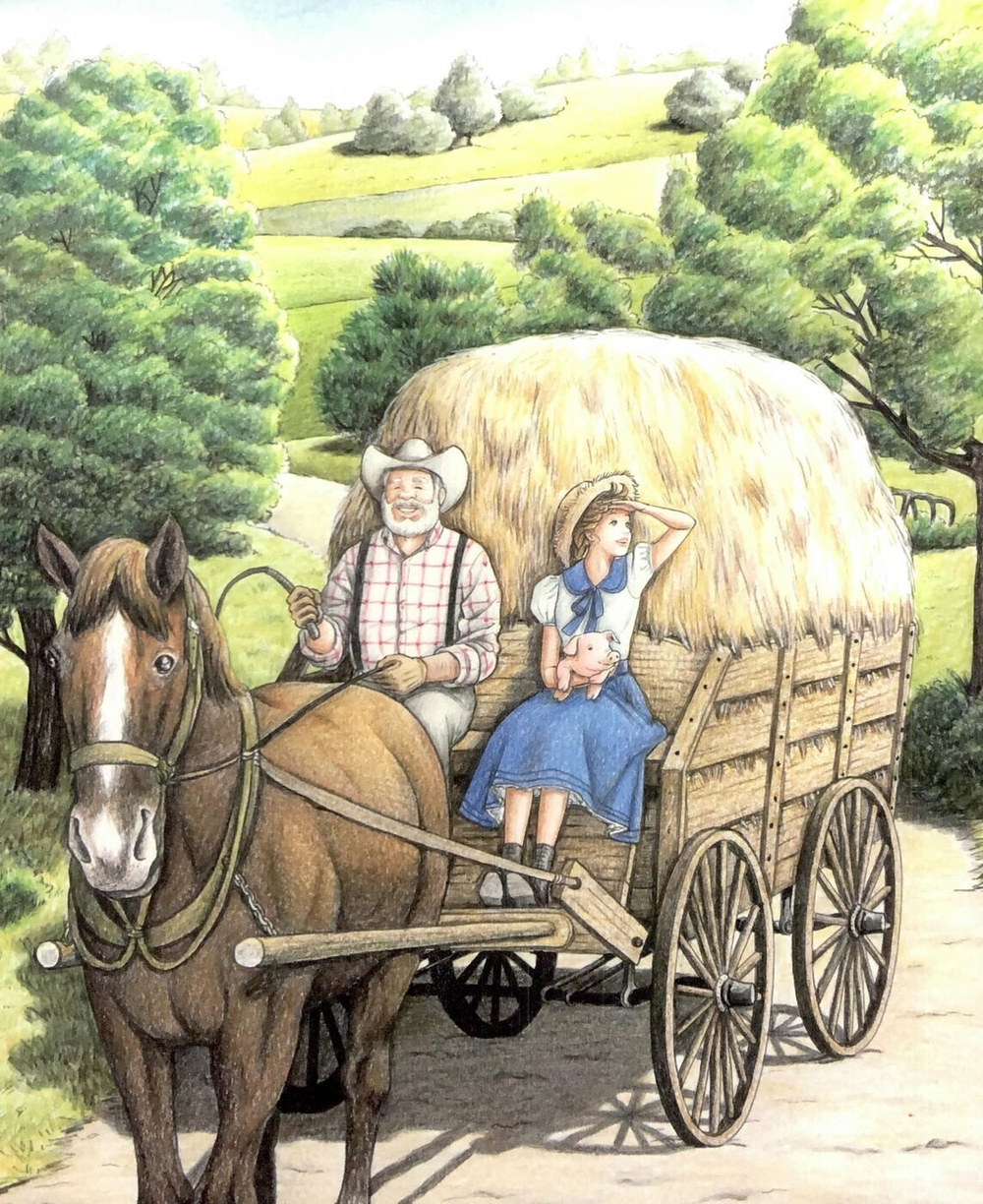 Daddy Long Legs. Coloring Book