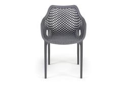 "Беллини" стул пластиковый, цвет темно-серый