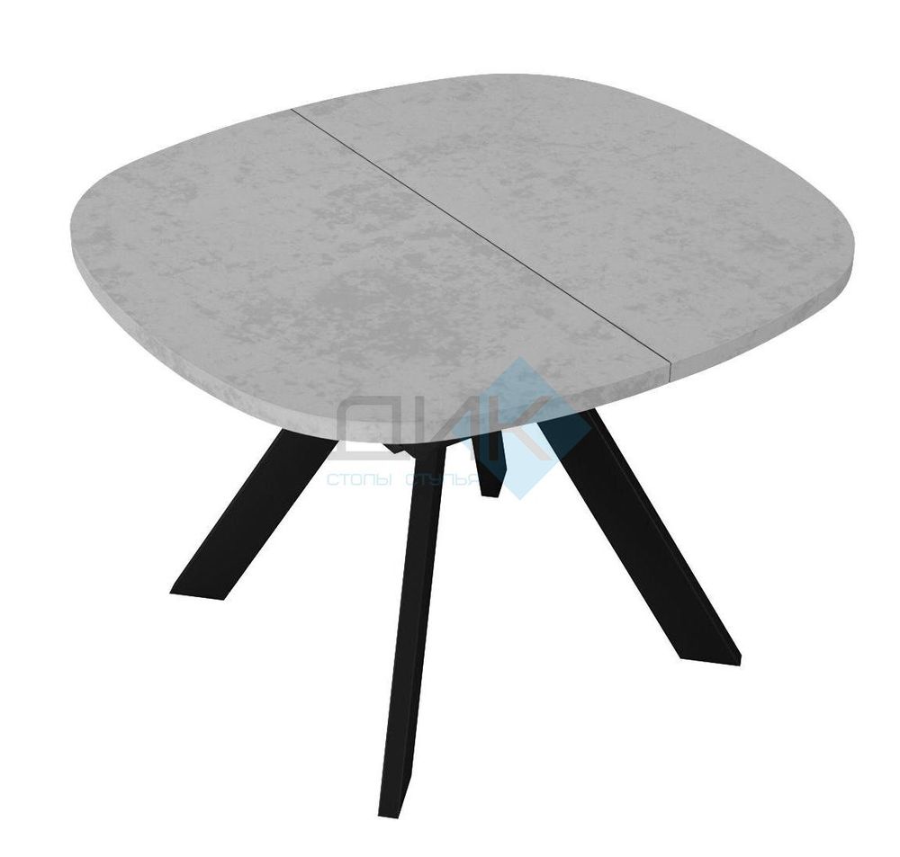 Стол DikLine В110 опоры чёрные