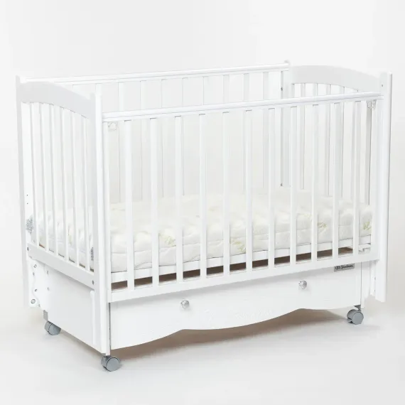 Детская кроватка Mr Sandman Pocket Белая