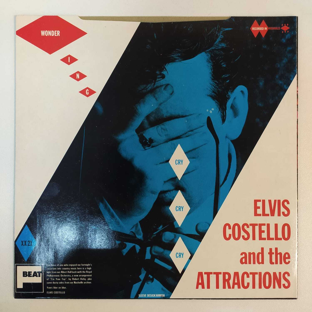 Elvis Costello And The Attractions With The Royal Philharmonic Orchestra - I'm Your Toy (Великобритания 1982г.) 7", 45 RPM, Single
