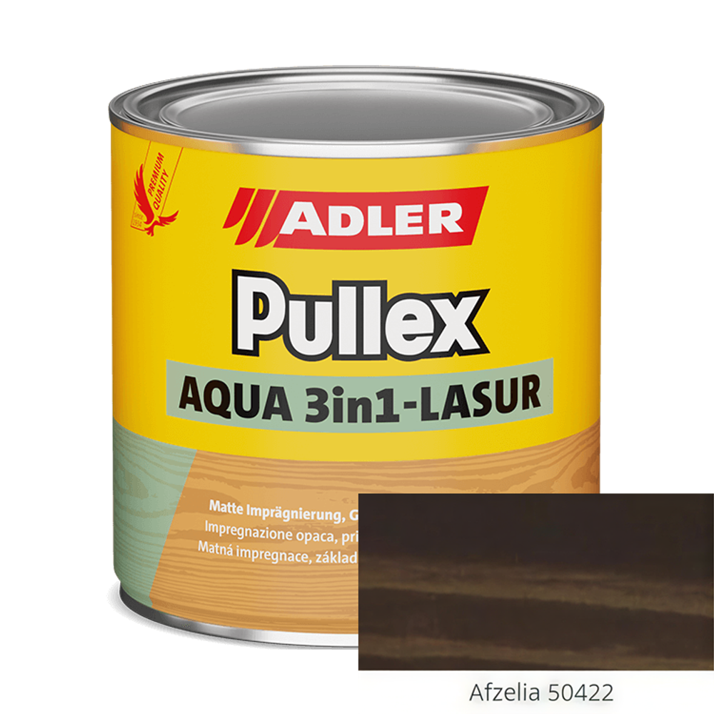 Pullex Aqua 3in1-Lasur - пропитка для дерева три защиты в одной банке | Adler (Австрия)
