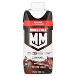 Muscle Milk, Genuine, Protein Shake, Chocolate, 4 Cartons, 11 fl oz (330 ml) Each