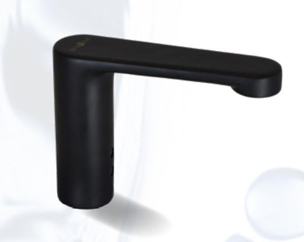 Кран сенсорный для раковины или столешницы LEED расход латунь NOFER 07260.LN чёрный