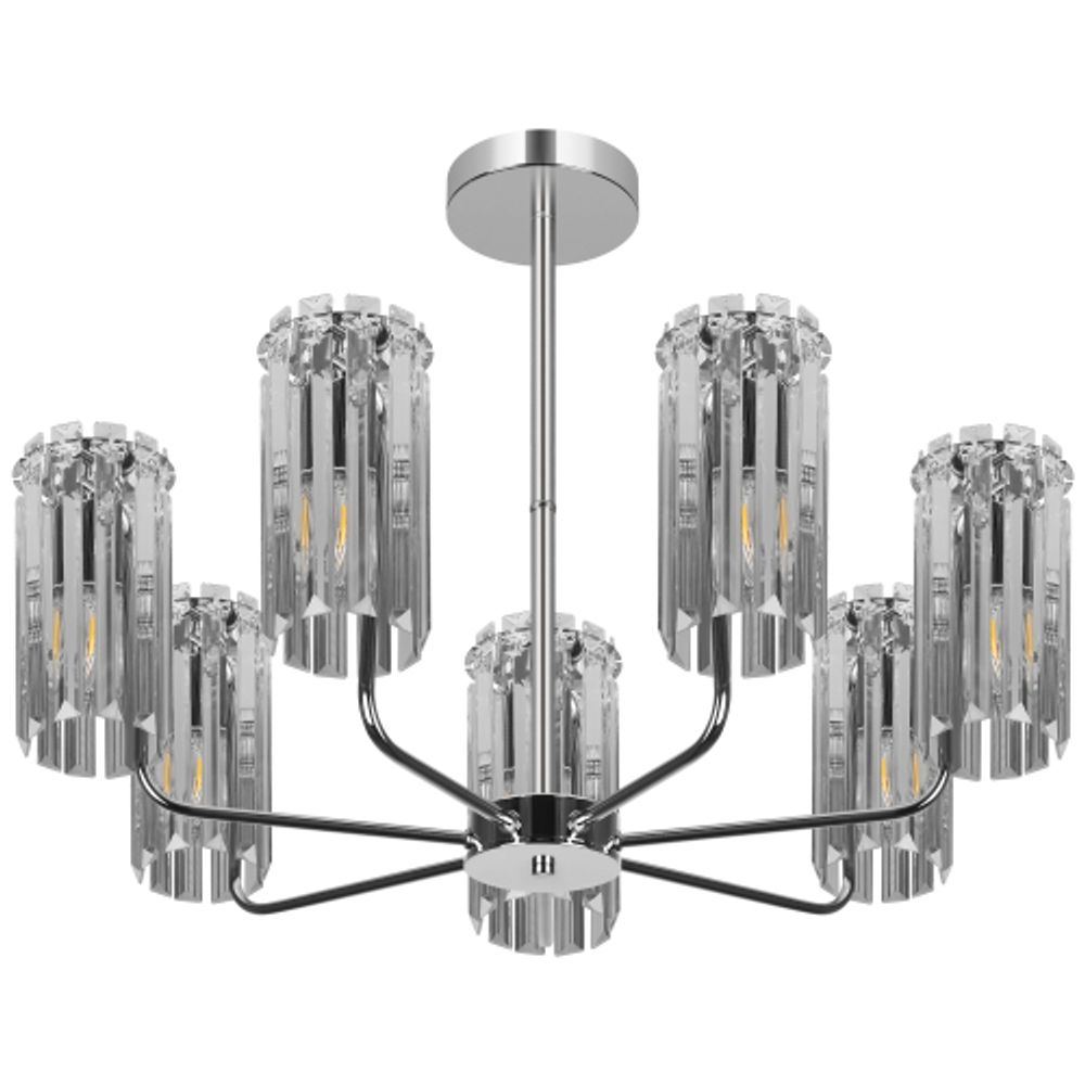 Люстра Rivoli Ifa 1063-307 7хЕ14 40 Вт хрусталь | Rivoli