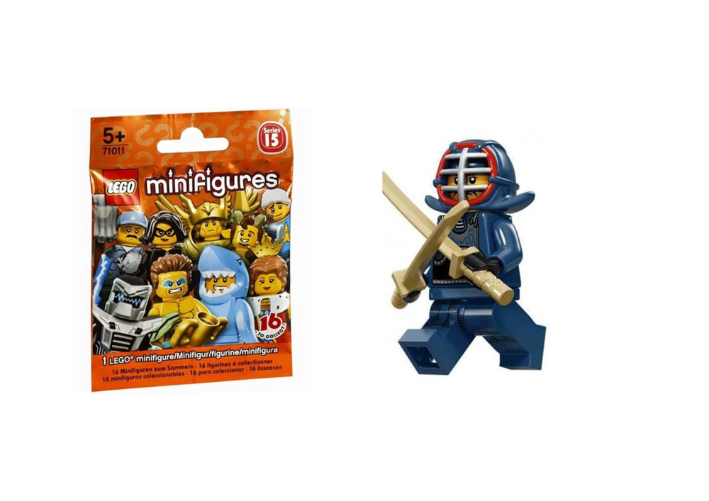 Минифигурка LEGO    71011 - 12 Кендо боец