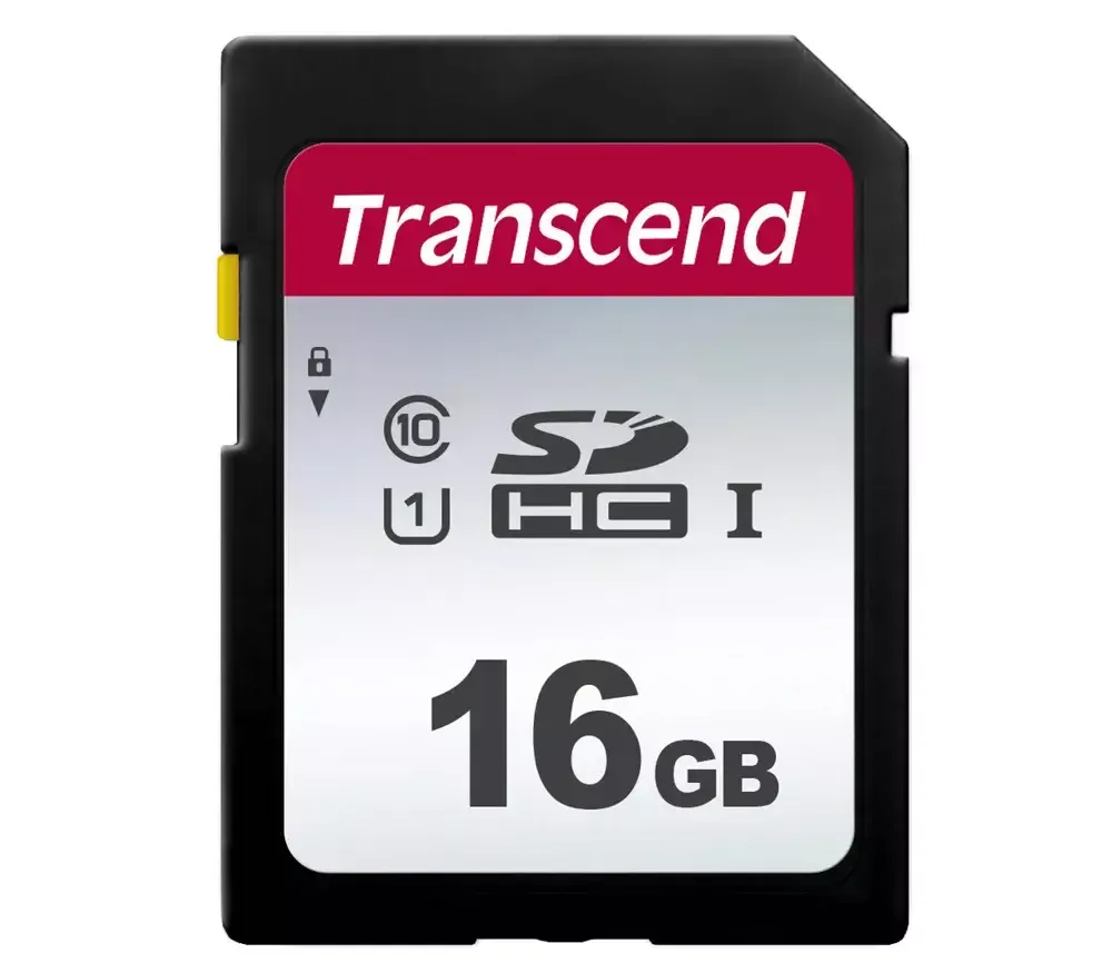 SDHC 16GB Transcend 300S UHS-I Class U1, 95/10 MB/s, шт