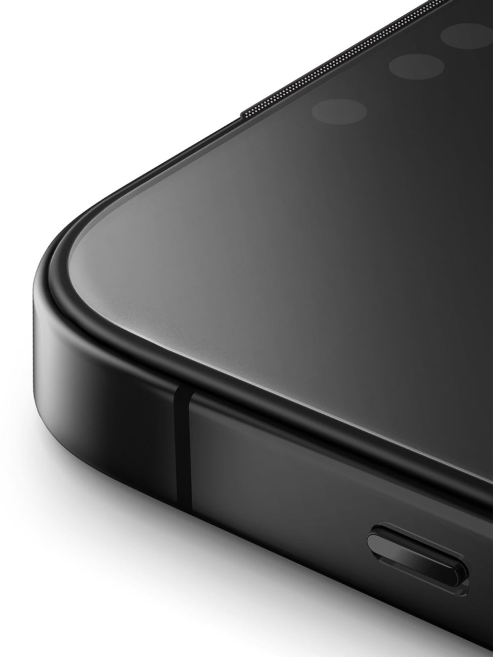 Uniq стекло для iPhone 17 Pro OPTIX Vision AR Anti-Dust filter Black (+installer)