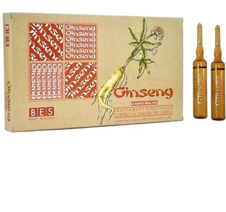 Лосьон от выпадения волос с женьшенем, BES, (12 амп./10 мл.)