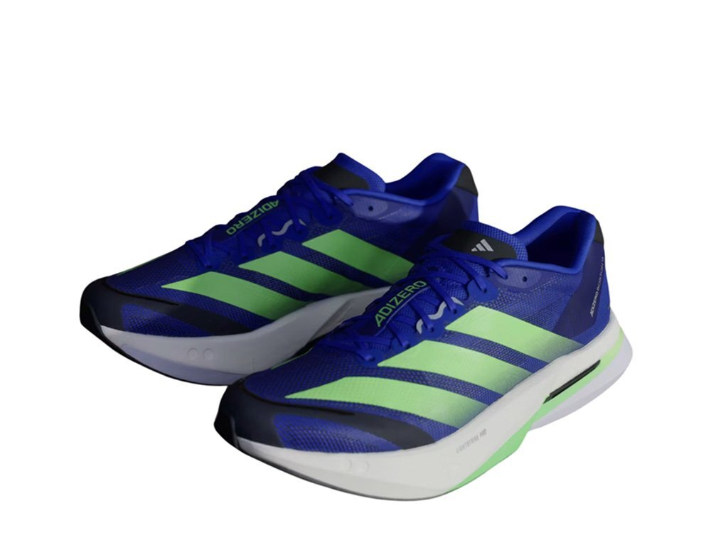 Кроссовки для бега мужские adidas Adizero Boston 13 M Синий-Лайм