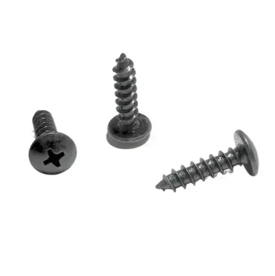 Саморез Черный. 5.0х20 мм. Крепеж для автомобилей. (Упаковка20шт)