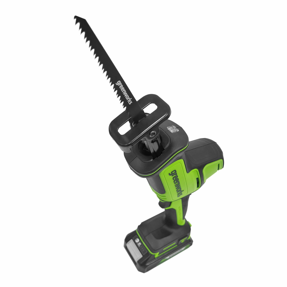 Пила сабельная аккумуляторная GREENWORKS GPT-CRS-25 24V, бесщеточная, без АКБ и ЗУ (1200507)