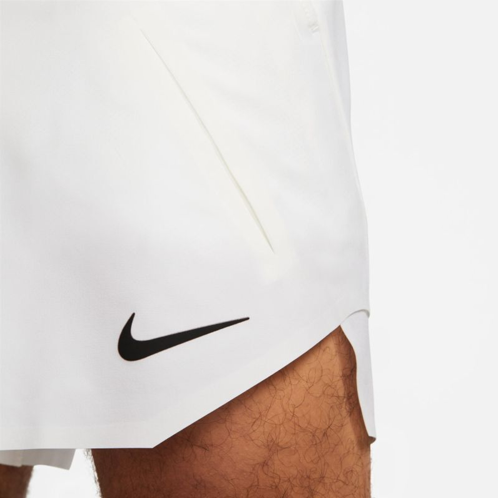 Мужские теннисные шорты Nike Court Dri-Fit Slam Tennis Shorts - white/black