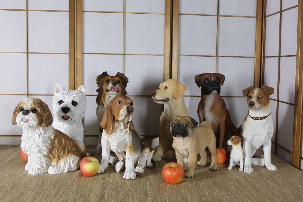 Hotant Статуэтка собаки породы ВестХайлэнд