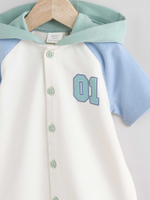 Песочник с капюшоном для малышей Next E81-369, Молочный