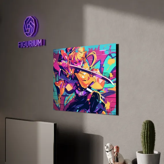 Постер Zenitsu Agatsuma - Demon Slayer