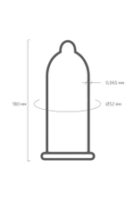 Ребристые презервативы VIZIT Ribbed - 3 шт.