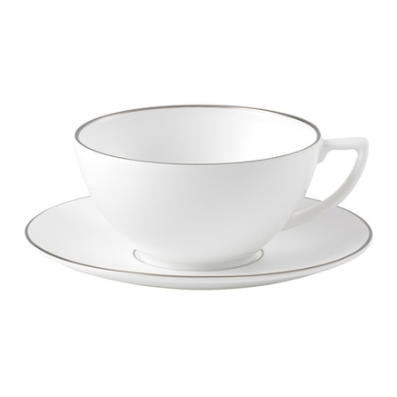 Wedgwood Чайная чашка Jasper Conran Platinum 250 мл с блюдцем