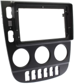 Магнитола для Mercedes-Benz ML W163 2001-2005 (климат, рамка черная) - Teyes CC4L монитор 9" IPS на Android 14, Snapdragon 662, CarPlay, 4G SIM-слот