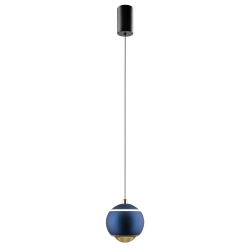 Светильник подвесной Crystal Lux CARO SP LED BLUE