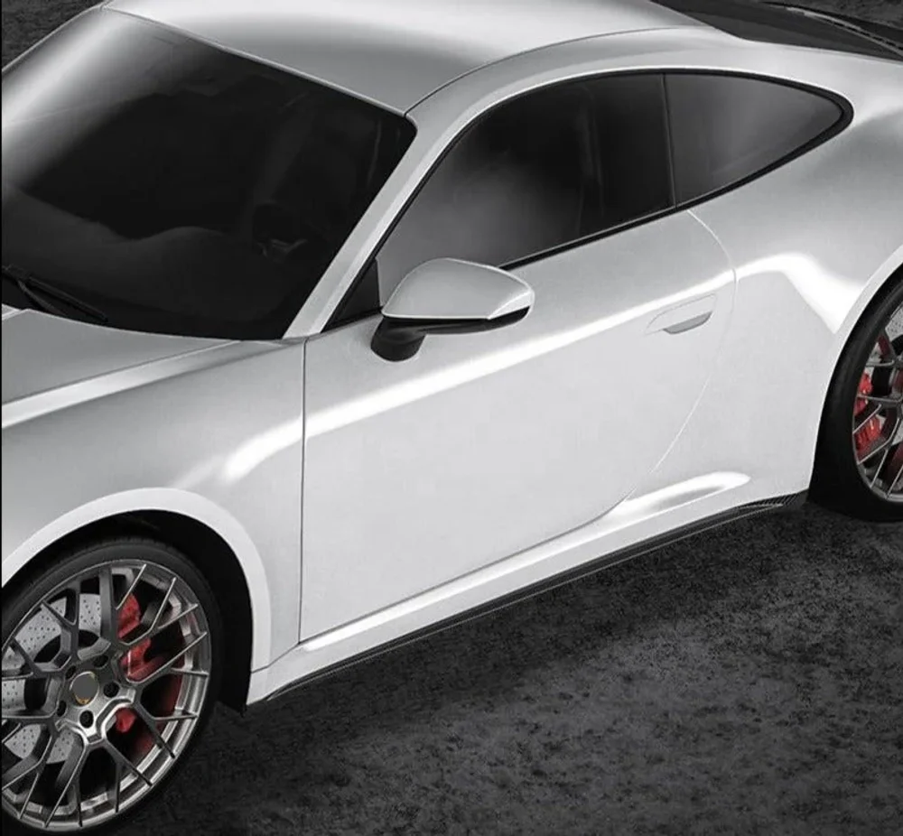 Карбоновые боковые юбки для PORSCHE 911 992.1 CARRERA 2019–2025 Порше