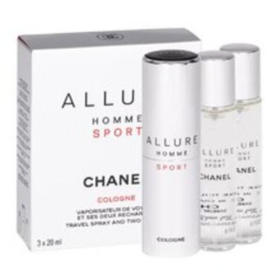 Chanel Allure Homme Sport Cologne EDC ( 3 x 20 ml ) 60ml