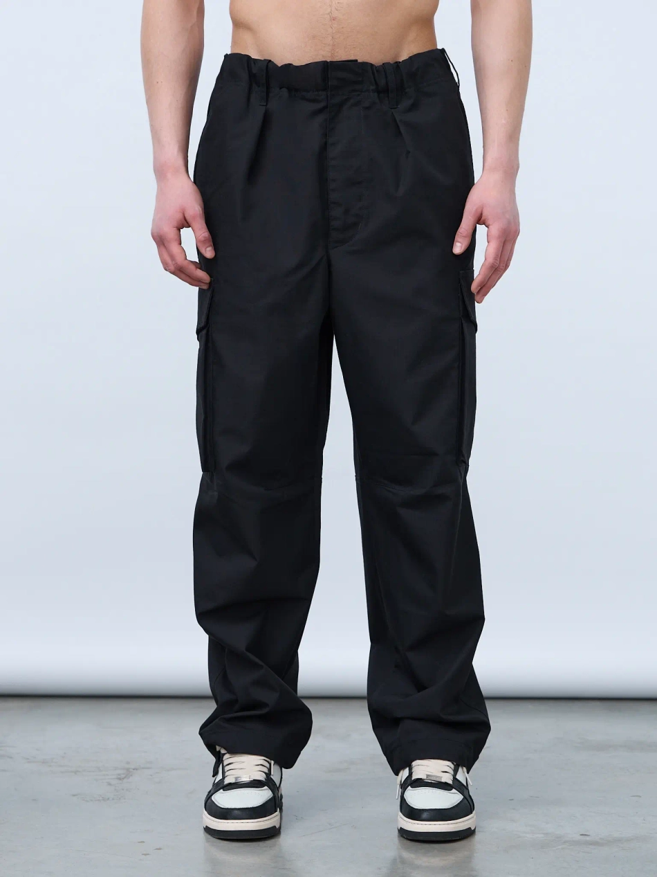 Брюки карго мужские (черный)
