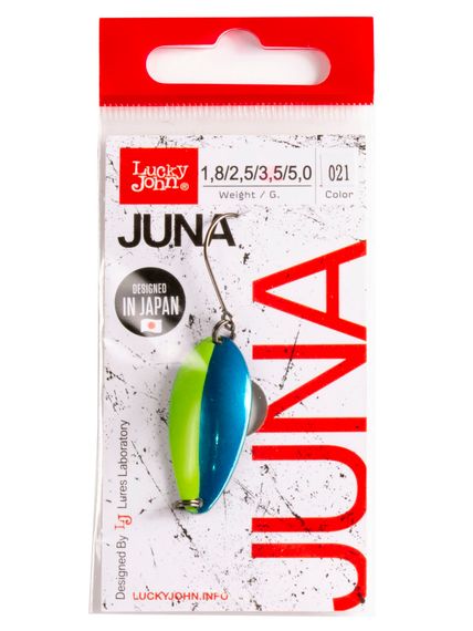 Блесна колеб. Lucky John JUNA длин.33мм/03,5г 021