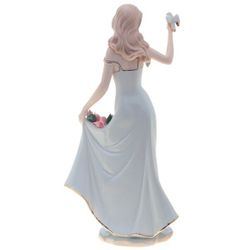 GAEM Фигурка декоративная "Девушка с птичкой", L20 W13 H35 см