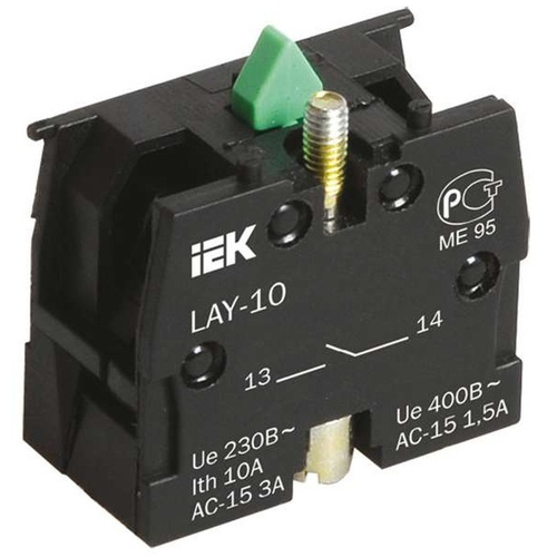 Дополнительный контактный блок 1НО для серии LAY5 ИЭК BDK21