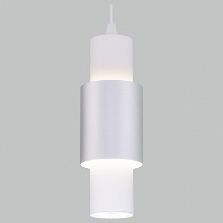 Подвесной светильник Eurosvet Bento 50204/1 LED белый/матовое серебро
