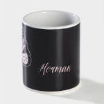 Кружка - хамелеон Доляна «Мечтай», 350 мл, керамика, бежевая