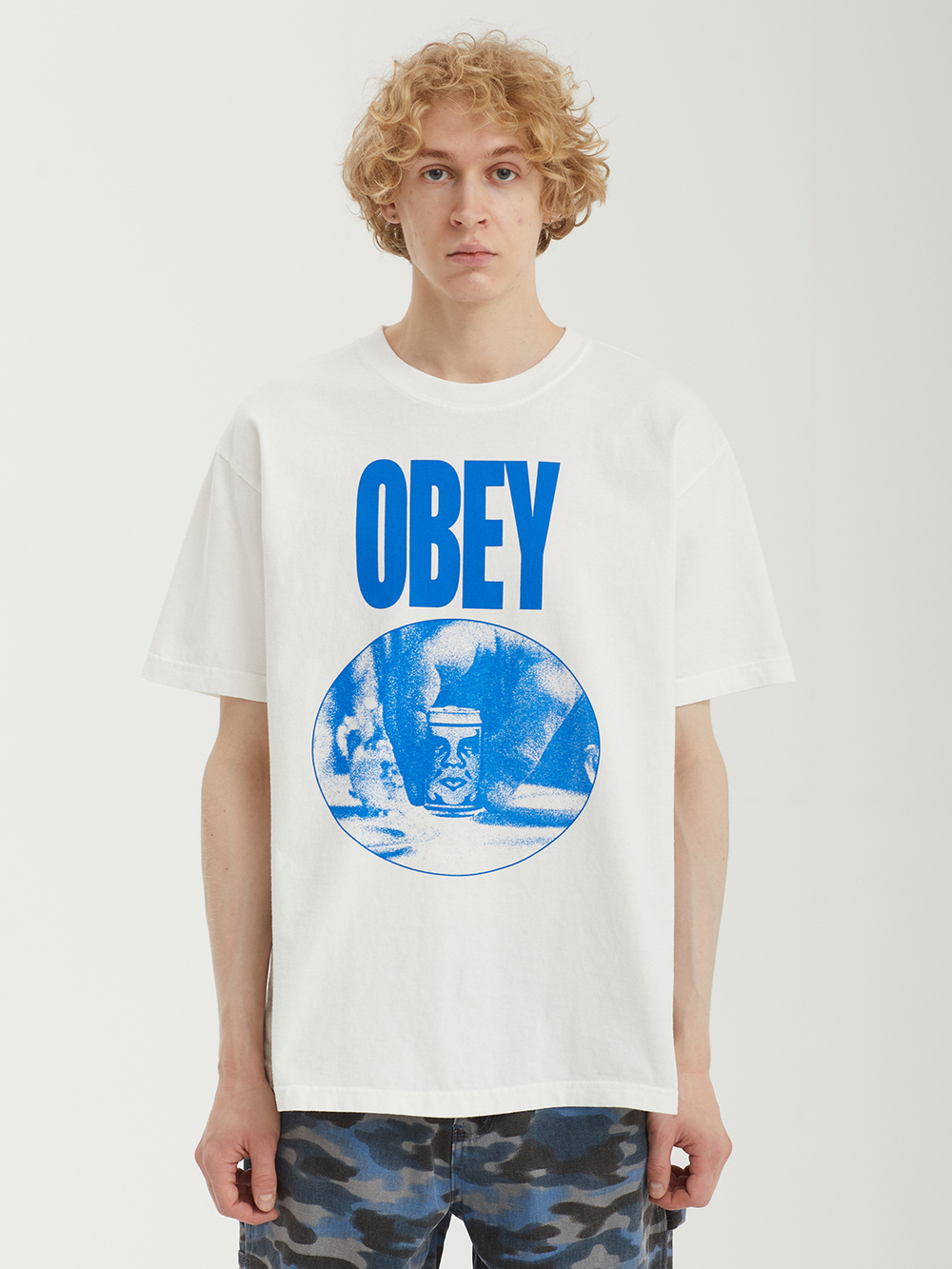 Мужская Футболка Obey Can